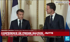 REPLAY - Conférence de presse Macron-Rutte : le président français termine sa visite au Pays-Bas