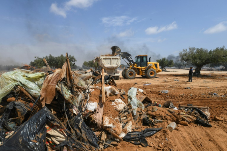 A El Amra, le 5 avril 2025 ( AFP / FETHI BELAID )