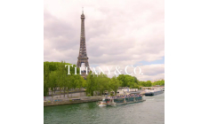 Tiffany dévoile un pop-up store avenue Montaigne. crédit photo : Capture d’écran Instagram @sonia.tiffanypaix