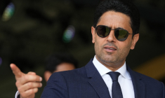 Nasser Al-Khelaïfi  during the Kafd Globe Soccer Awards Europe Edition - Cala di Volpe ,Costa Smeralda , Sardinia . Italy - Tuesday 28 May , 2024. Sport - Soccer . (Photo by Spada/LaPresse)   - Photo by Icon Sport