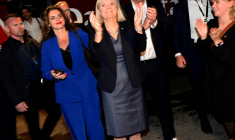 Magdalena Andersson, à Stockholm, le 13 septembre 2026 ( TT News Agency / Jonas EKSTROMER )