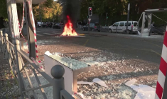 Blocage des lycées: des heurts devant un établissement à Lille
