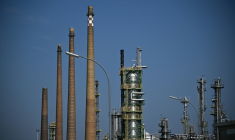 La production mondiale de pétrole, de charbon et de gaz a augmenté  ( AFP / Tobias SCHWARZ )