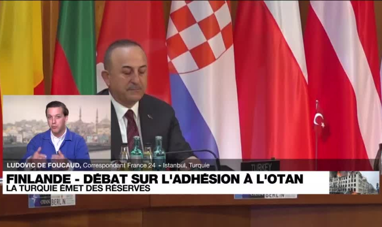 La Turquie est hostile à l'adhésion de la Finlande et de la Suède à l'Otan