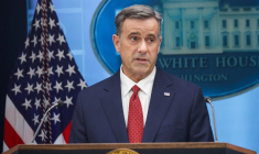 John Ratcliffe à Washington, aux États-Unis, le 6 avril 2026. ( GETTY IMAGES NORTH AMERICA / ALEX WONG )