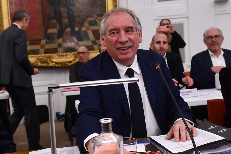 François Bayrou à Pau, le 16 décembre 2024. ( AFP / GAIZKA IROZ )