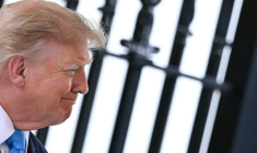 Donald Trump à la Maison Blanche, à Washington, le 30 juillet 2026 ( AFP / Brendan SMIALOWSKI )