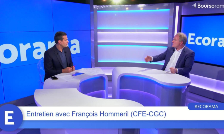 François Hommeril (CFE-CGC) : "C'est dangereux de transformer le ticket-restaurant en prime d'alimentation !"