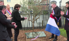 Hénin-Beaumont: Le Pen assiste à l'inauguration d'une allée Ilan Halimi