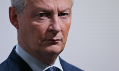 Bruno Le Maire à Paris le 26 janvier 2024. ( AFP / THOMAS SAMSON )