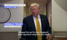 Trump menace l'Iran de frappes "bien pires" si ses attaques continuent