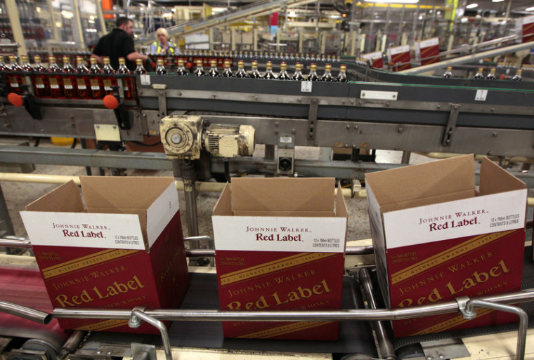 LES VENTES DE DIAGEO EN CHINE BONDISSENT