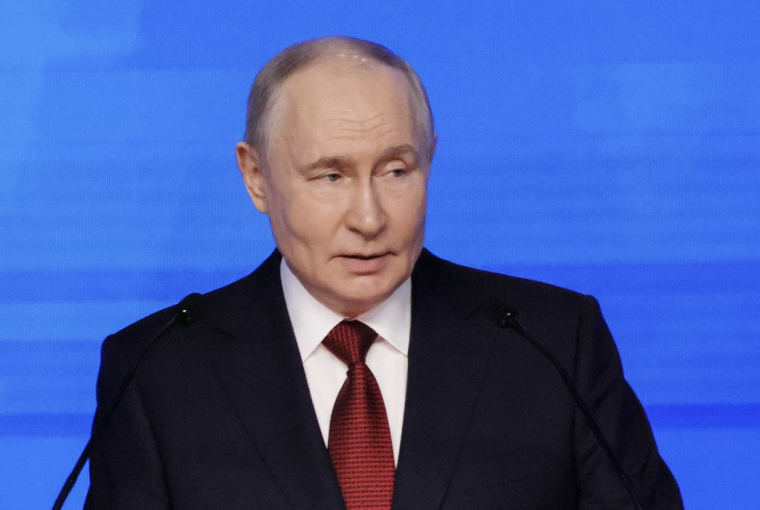 Vladimir Poutine, à Moscou, le 28 juin 2026 (agence d'Etat) ( POOL / MIKHAIL METZEL )