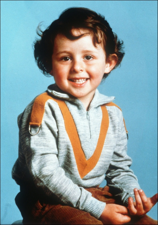 Photo non datée du petit Grégory Villemin, retrouvé mort dans la Vologne en octobre 1984 ( FAMILY HANDOUT / Handout )