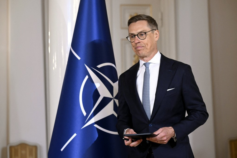 Alexander Stubb, le 14 janvier 2025, à Helsinki ( Lehtikuva / VESA MOILANEN )