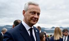 Bruno Le Maire à Stresa, en Italie, le 24 mai 2024. ( AFP / GABRIEL BOUYS )