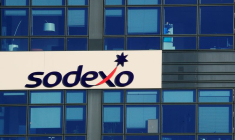 Le logo du groupe français Sodexo