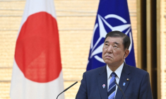 Le Premier ministre Ishiba Shigeru à Tokyo le 9 avril 2025. ( POOL / DAVID MAREUIL )