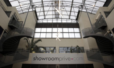 Photo du logo de Showroomprive.com visible à La Plaine Saint-Denis
