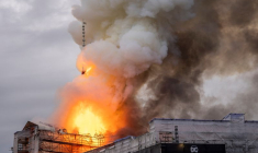 Incendie à la Bourse de Copenhague
