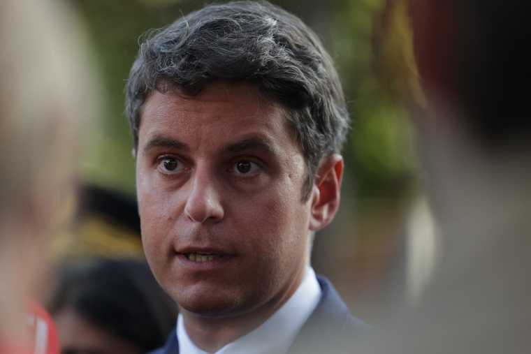 Gabriel Attal, le 2 septembre 2024, à Issy-les-Moulineaux ( AFP / THIBAUD MORITZ )