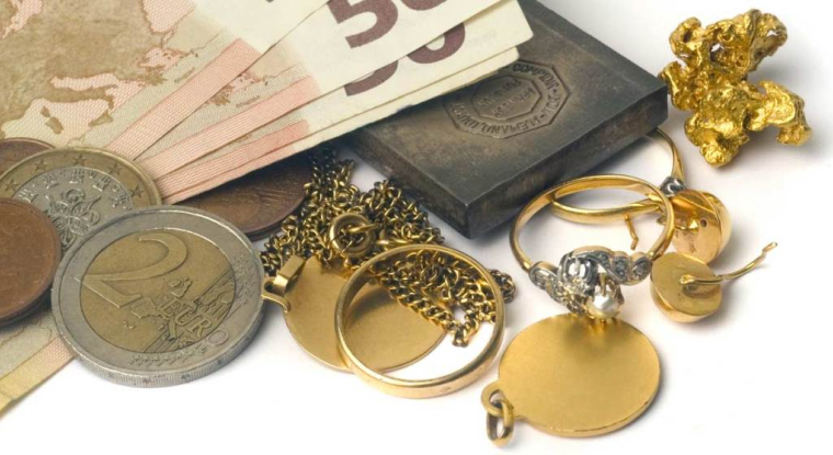 Pour les biens destinés à la fonte, le prix d’achat est indiqué au gramme, en titre exprimé en millième, et la dénomination du métal précieux concerné est précisée. (© DR)