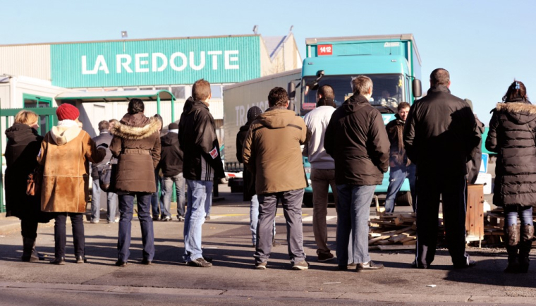 Une manifestation à Wattrelos, le 3 février 2014. (illustration) ( AFP / PHILIPPE HUGUEN )