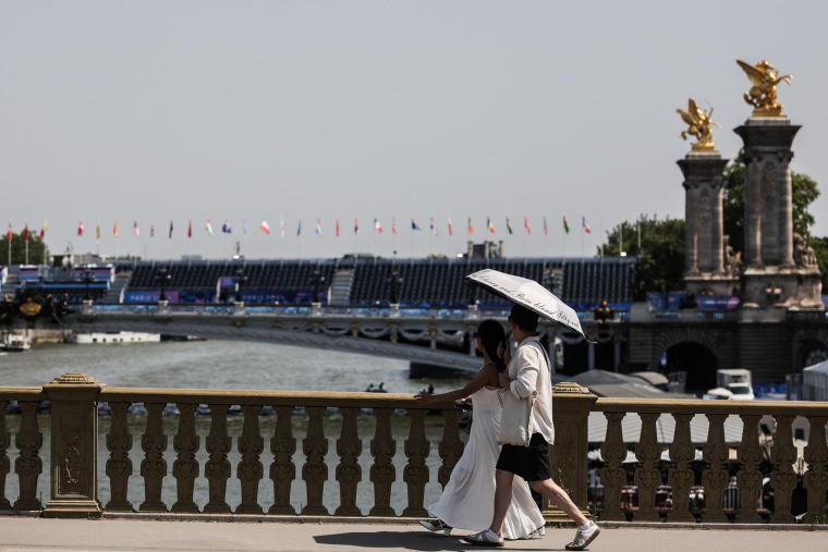 Paris, ce mardi 30 juillet 2024. ( AFP / THIBAUD MORITZ )