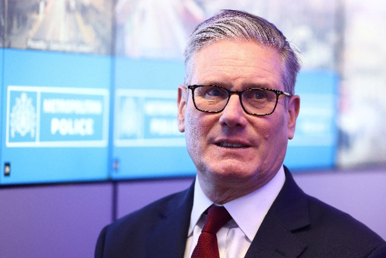 Keir Starmer rencontre des membres de la police avant les manifestations de ce week-end, à Londres