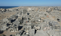 Vue aérienne des destructions à Gaza-ville, le 15 octobre 2025 ( AFP / - )