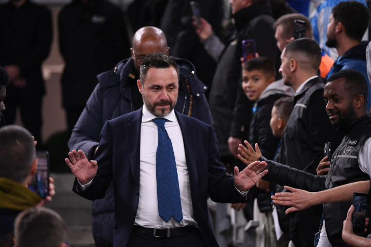 Roberto De Zerbi en remet une couche sur la concurrence avec le PSG