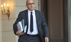 Le ministre de l'Intérieur Laurent Nuñez à Paris le 1er octobre 2026 ( AFP / Ludovic MARIN )