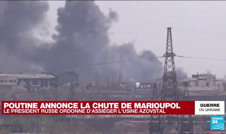 Guerre en Ukraine : Marioupol ne tient plus qu'à un fil, la Russie crie victoire