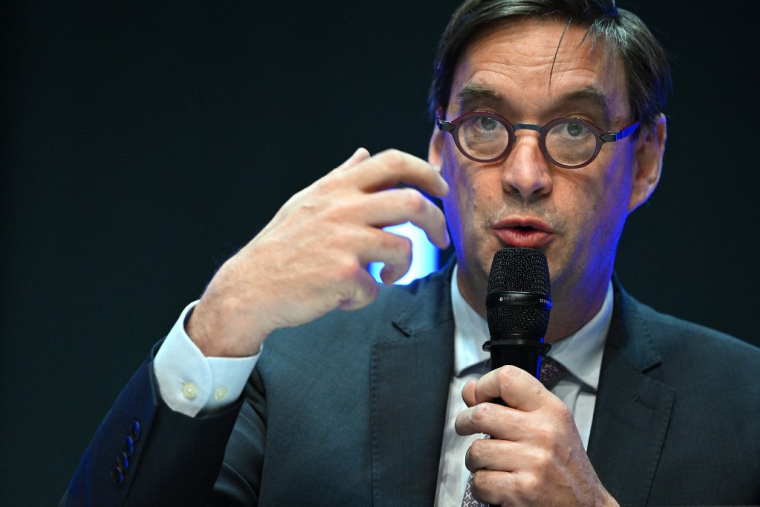 Sébastien Windsor, à Besançon, le 30 mars 2022 ( AFP / SEBASTIEN BOZON )