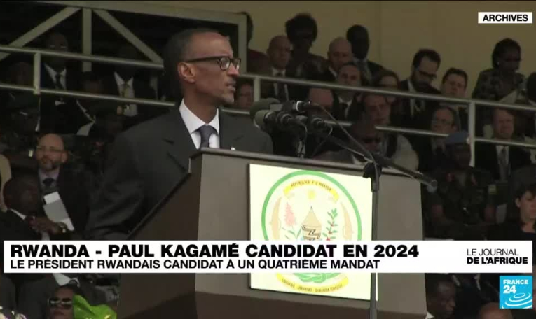 Rwanda : Paul Kagamé, candidat à un quatrième mandat en 2024