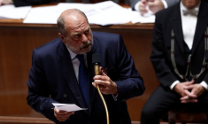 Le ministre français de la Justice Eric Dupont-Moretti à l'Assemblée nationale