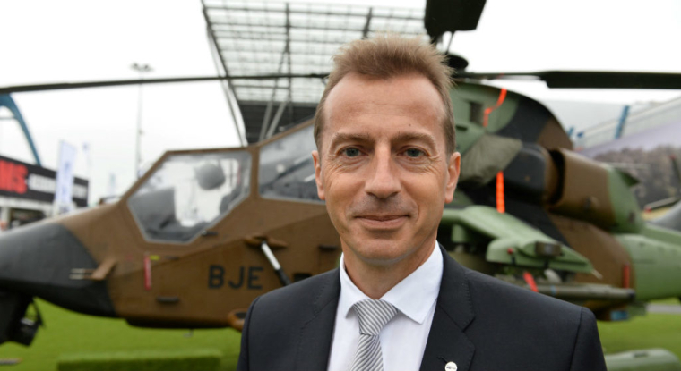 Guillaume Faury, directeur général d'Airbus Helicopters, deviendra numéro 2 d'Airbus en février prochain. (© J. Skarzynski / AFP)