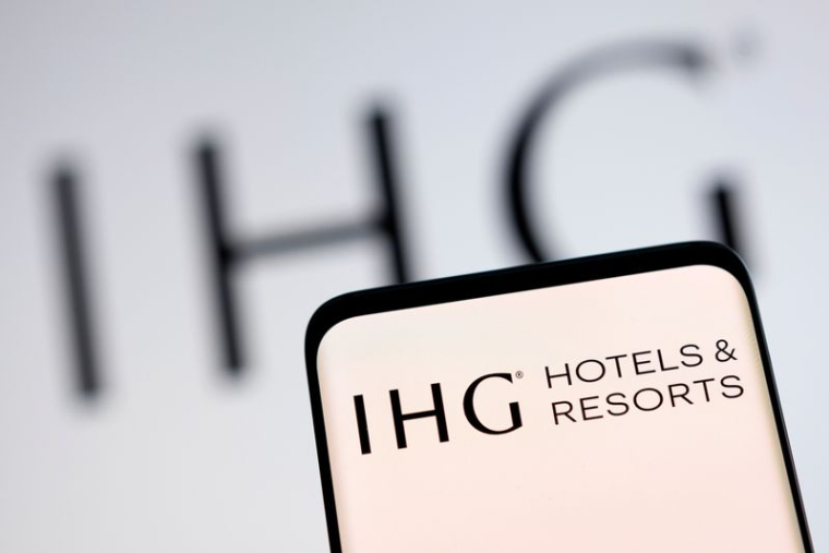 L'illustration montre le logo IHG