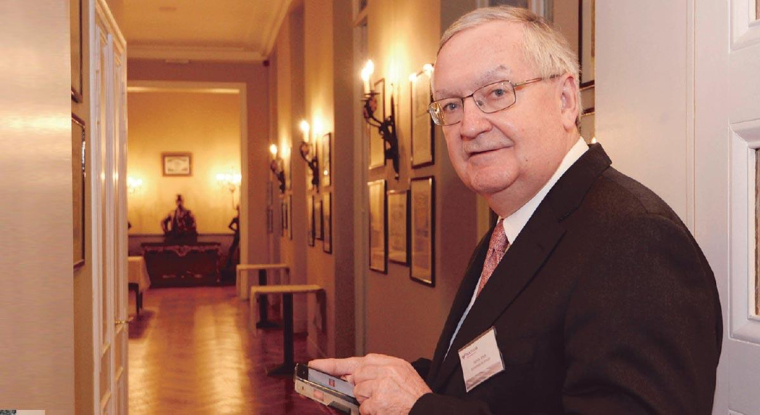 Patrick Artus chez Natixis. (© Natixis)