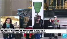 Hubert Germain au Mont-Valérien : sa dépouille inhumée aux côtés de ses compagnons