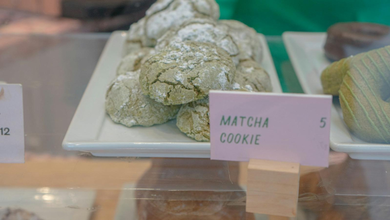 Cookie matcha (Crédits: Unsplash - Createasea)