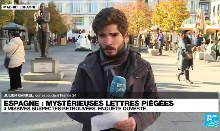 Espagne : de mystérieuses lettres piégées sur fond de guerre en Ukraine