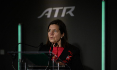 Nathalie Tarnaud à Toulouse, le 12 février 2025. ( AFP / ED JONES )