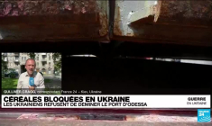 Céréales bloquées en Ukraine : les Ukrainiens refusent de déminer le port d'Odessa