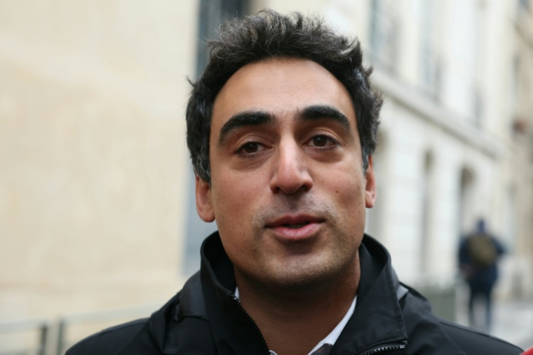 Le président de l'organisation patronale des Entrepreneurs (ex-CPME) Amir Reza-Tofighi, à Paris le 24 septembre 2025. ( AFP / Alain JOCARD )