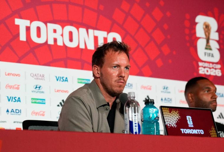 Julian Nagelsmann fait une démonstration d'humour allemand en conférence de presse