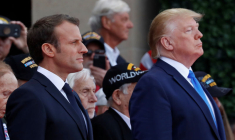 "D-DAY": MACRON APPELLE TRUMP À RESTER FIDÈLE AUX ALLIANCES DE L'AMÉRIQUE