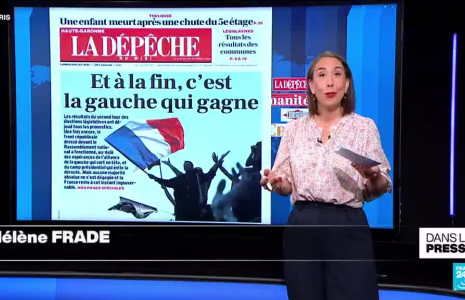 Arrivée en tête du Nouveau Front Populaire aux législatives: "Sursaut ou sursis?"