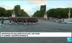 Défilé militaire du 14 juillet : derniers préparatifs sur les Champs-Elysées