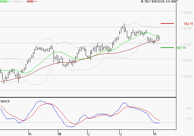 AIR LIQUIDE : Sous les résistances, une consolidation est probable